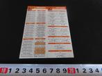 sticker  PHILIPS WK 1994 Voetbal   Speelschema, Verzamelen, Ophalen, Zo goed als nieuw, Bedrijf of Vereniging