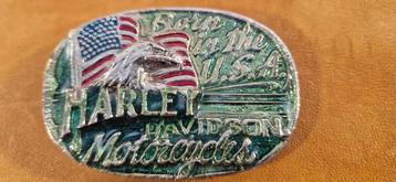 Harley Davidon vintage gesp buckle "Born in the USA beschikbaar voor biedingen