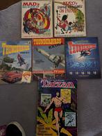 Strips retro big tarzan, Mad, spy vs spy en Thunderbirds, Meerdere stripboeken, Ophalen of Verzenden, Gelezen