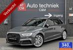 Audi A3 Sportback 35 TFSI 3x S-LINE 150PK/S-TRONIC/ACC/DCC/, Zwart, 150 pk, Bedrijf, 1240 kg