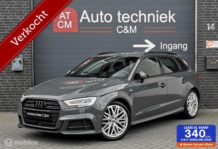 Audi A3 Sportback 35 TFSI 3x S-LINE 150PK/S-TRONIC/ACC/DCC/, Auto's, Audi, Bedrijf, Te koop, A3, ABS, Adaptive Cruise Control