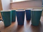 8 mooie gekleurde bekers, Huis en Inrichting, Keuken | Tupperware, Ophalen, Nieuw, Beker of Kan