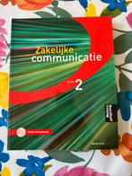 Zakelijke communicatie deel 2 + CD-Rom, Ophalen of Verzenden, Zo goed als nieuw, Overige niveaus, Overige vakken