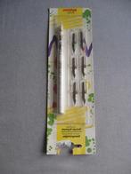 Penhouder met 6 kroontjespennen in o.v.p. + doosje potloden, Ophalen of Verzenden, Overige typen