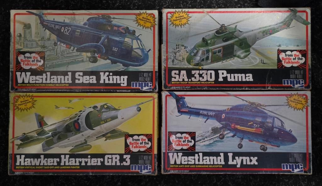 MPC 1:72 Westland Hawker SA.330 Puma Helicopter & Vliegtuig, Ophalen of Verzenden, Nieuw, 1:72 tot 1:144, Overige merken