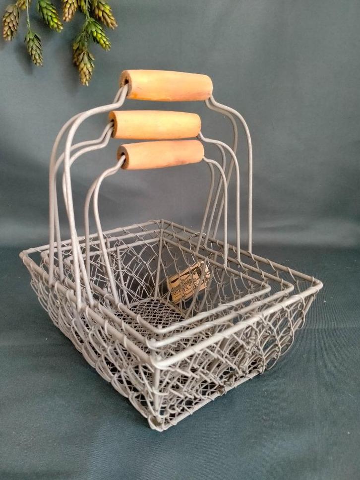 Set van 3 metalen korfjes/ mandjes, Huis en Inrichting, Woonaccessoires | Overige, Nieuw, Ophalen of Verzenden