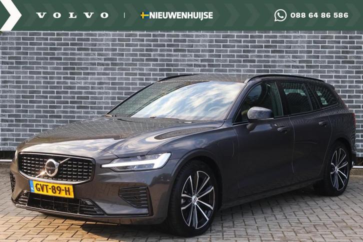 Volvo V60 2.0 T6 Plug-in hybrid AWD Plus Dark | Adaptive Cru, Auto's, Volvo, Bedrijf, Te koop, V60, 360° camera, 4x4, ABS, Achteruitrijcamera