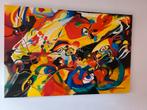 Abstract Schilderij in Kandinsky Stijl, Ophalen of Verzenden