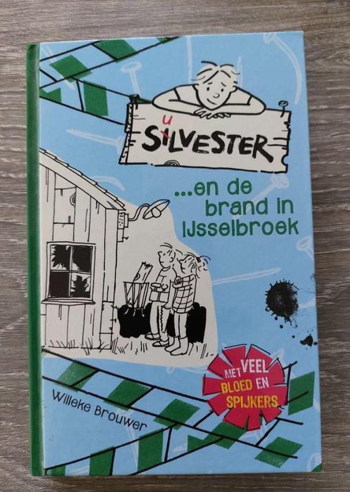 Willeke Brouwer - Silvester en de brand in IJsselbroek, Boeken, Kinderboeken | Jeugd | 10 tot 12 jaar, Zo goed als nieuw, Ophalen of Verzenden