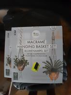 Macramé Plantenhangers Set (2 stuks), Minder dan 30 cm, Minder dan 60 cm, Rond, Nieuw