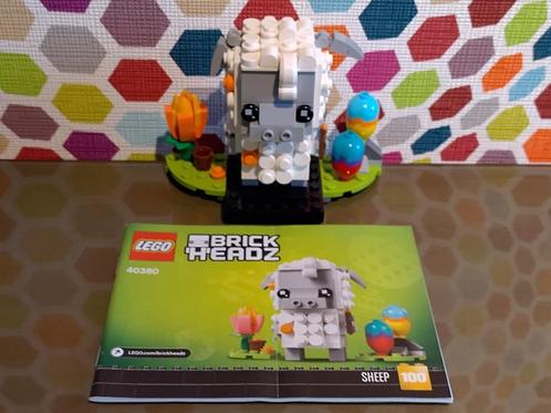 LEGO 40380 BRICKHEADZ 100 Easter Sheep, Kinderen en Baby's, Speelgoed | Duplo en Lego, Zo goed als nieuw, Lego, Complete set, Ophalen of Verzenden