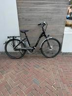 Flyer kwaliteit fiets zwart zilver 2 sleutels, Ophalen of Verzenden, Zo goed als nieuw, 50 km per accu of meer, Overige merken