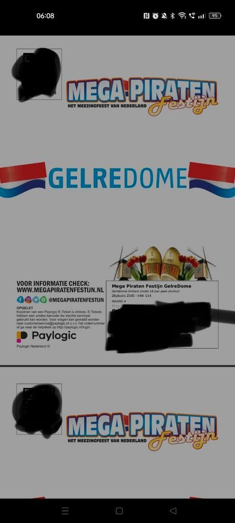 Mega Piraten Festijn! MPF Gelredome Arnhem 21 december, Tickets en Kaartjes, Evenementen en Festivals, Drie personen of meer