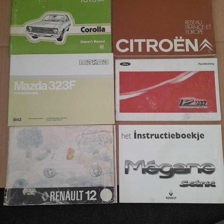 Diverse Auto Handleidingen/Instructieboekjes Toyota, Opel..., Auto diversen, Handleidingen en Instructieboekjes, Ophalen of Verzenden
