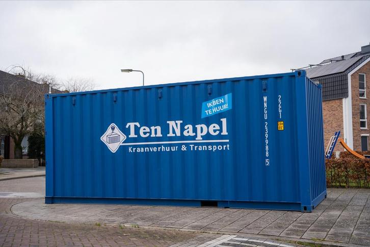 Te huur: 20ft Zeecontainer – Direct beschikbaar, Doe-het-zelf en Verbouw, Containers, Ophalen of Verzenden