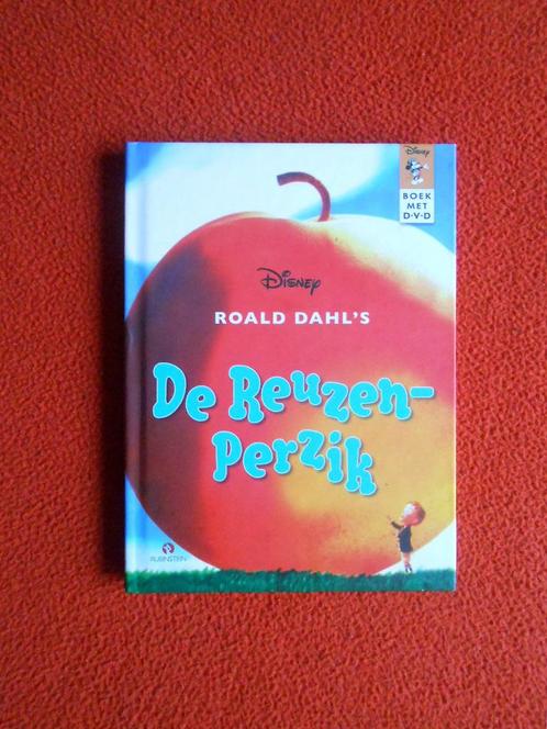 Roald Dahl: De reuzenperzik (boekje met DVD), Boeken, Kinderboeken | Jeugd | onder 10 jaar, Zo goed als nieuw, Ophalen of Verzenden