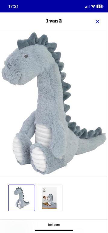 Schattige Dino Knuffel - 85cm beschikbaar voor biedingen