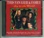 Kerst Thijs van Leer & Family Joy to the World 13 nrs cd ZG, Ophalen of Verzenden, Zo goed als nieuw, Kerst