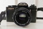 Minolta XD-7 + MD Rokkor 1:1.7/ 50mm, Ophalen of Verzenden, Zo goed als nieuw, Spiegelreflex, Minolta