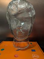 Glazen hoofd koptelefoon houder vintage, Ophalen of Verzenden