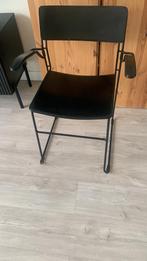 3 zwarte eekamerstoelen!, Huis en Inrichting, Stoelen, Ophalen, Gebruikt, Zwart
