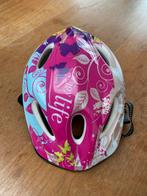 Fietshelmen kind roze en blauw maat M, Ophalen, Gebruikt, M, Jongen of Meisje