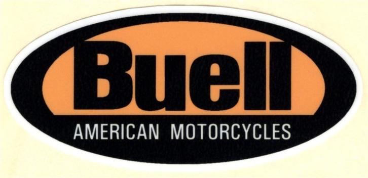 Buell sticker #8, Motoren, Accessoires | Stickers, Ophalen of Verzenden