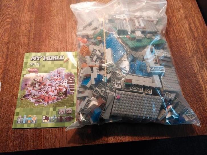 Minecraft lego, Kinderen en Baby's, Speelgoed | Duplo en Lego, Zo goed als nieuw, Ophalen of Verzenden