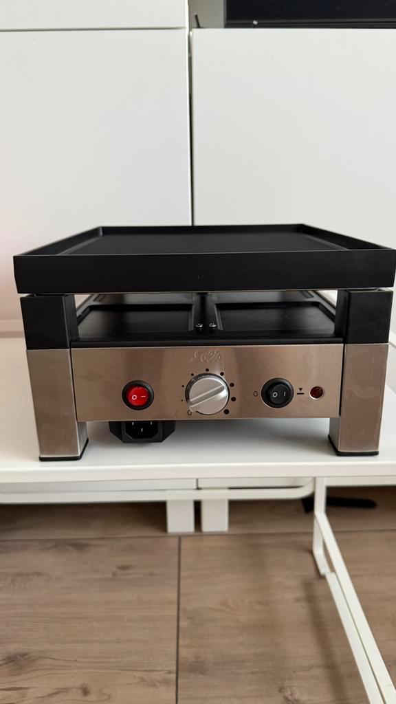 Solis 5 in 1 table for 4 grill, Witgoed en Apparatuur, Grillplaten, Nieuw, Ophalen