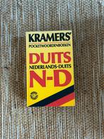 Kramers pocketwoordenboek Nederlands-Duits, Ophalen of Verzenden, Zo goed als nieuw, Van Dale, Duits