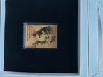 Goud postzegel Rembrandt van Rijn, Postzegels en Munten, Postzegels | Nederland, Ophalen of Verzenden