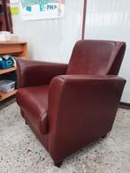 Bruine fauteuil, Ophalen, Gebruikt, Minder dan 75 cm, Vintage