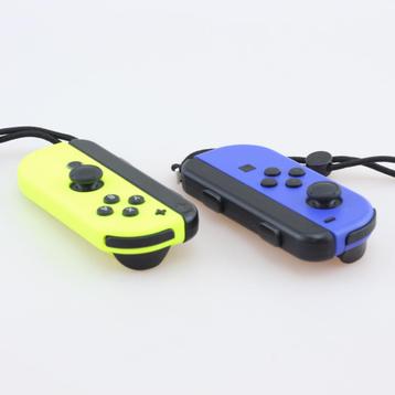 Nintendo Switch Joycon Paar Geel en Blauw Incl Joyconstraps beschikbaar voor biedingen