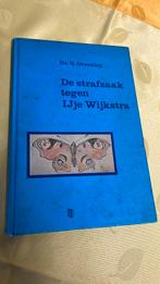 Oud boek De strafzaak tegen IJje Wijkstra door Dr. G. Overdi, Ophalen of Verzenden, Gelezen