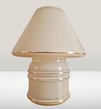 Vintage glazen tafellamp mushroom massive, Huis en Inrichting, Lampen | Tafellampen, Gebruikt, 50 tot 75 cm, Vintage, Ophalen of Verzenden