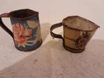 2x blikken Melkkannetje, Antiek en Kunst, Ophalen of Verzenden