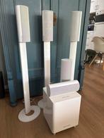 Harman Kardon TS30 5.1 Speakerset met Subwoofer. Kleur wit., Overige merken, Gebruikt, 70 watt of meer, Ophalen of Verzenden