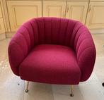 Fauteuil wijnrood, Huis en Inrichting, Fauteuils, Ophalen, Zo goed als nieuw, Minder dan 75 cm, 50 tot 75 cm