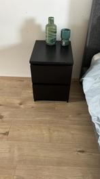 Malm nachtkastje ikea, Huis en Inrichting, Slaapkamer | Nachtkastjes, Ophalen, Gebruikt, Hout, Minder dan 45 cm