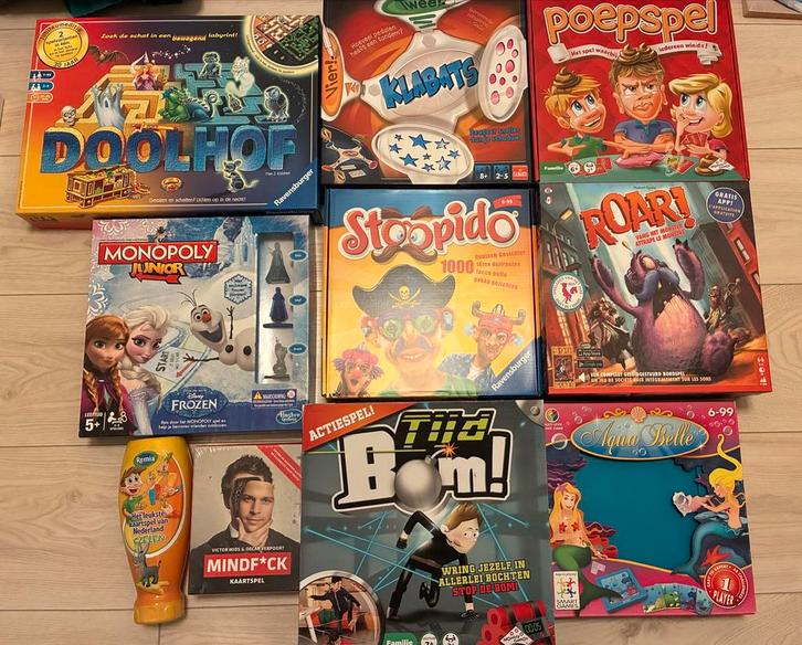 Diverse familie gezelschapsspellen, Hobby en Vrije tijd, Gezelschapsspellen | Bordspellen, Ophalen