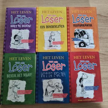 Het leven van een loser boeken - 6 stuks beschikbaar voor biedingen