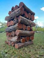 5 zakken Sekelbos braai pizza hout a 20kg, Minder dan 3 m³, Ophalen, Overige houtsoorten, Blokken