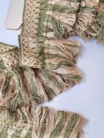 Zeer mooi vintage 11 cm hoog franje band, 1 haspel 5 meter, Ophalen of Verzenden, Nieuw, Lint, Band of Elastiek