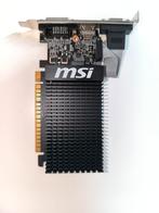 Te koop MSI GT 710 1GD3H LP Videokaart izgst, PCI-Express 2, GDDR3, Ophalen of Verzenden, Nvidia