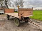 Boerenkar. Platte wagen, Doe-het-zelf en Verbouw, Transportwagens, 100 liter of meer, Ophalen of Verzenden, Zo goed als nieuw