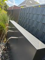 Vijvermuur met waterornament, Ophalen of Verzenden, Gebruikt, Overige materialen, Waterval
