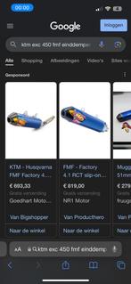 GEZOCHT KTM EXC 450 EINDDEMPER AKRAPOVIC/FMF, Motoren, Onderdelen | Overige