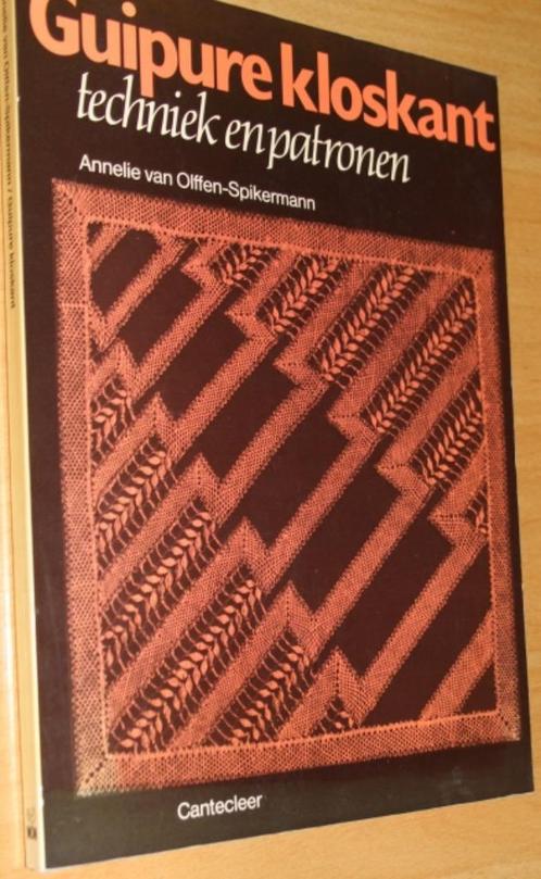 Guipure kloskant - Olffen Spikermann - 97550, Hobby en Vrije tijd, Kantklossen, Gebruikt, Boek of Tijdschrift, Ophalen of Verzenden