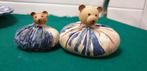 -	Zandpoppetjes beren, 2 stuks, Verzamelen, Beelden en Beeldjes, Ophalen of Verzenden
