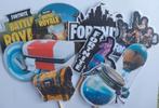 Set van 10 Fortnite cupcake traktatie prikkers, Ophalen of Verzenden, Nieuw, Versiering, Verjaardag